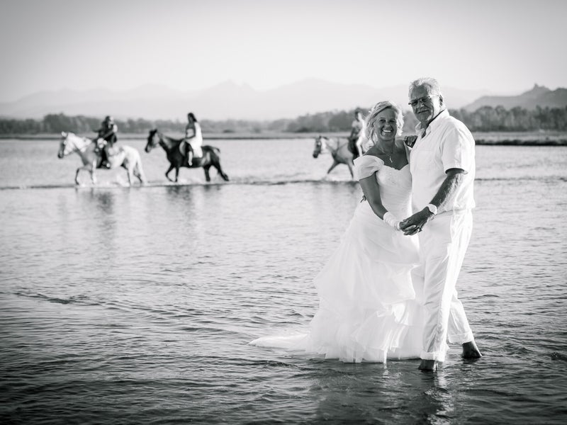 Hochzeit in Sardinien, Italien
