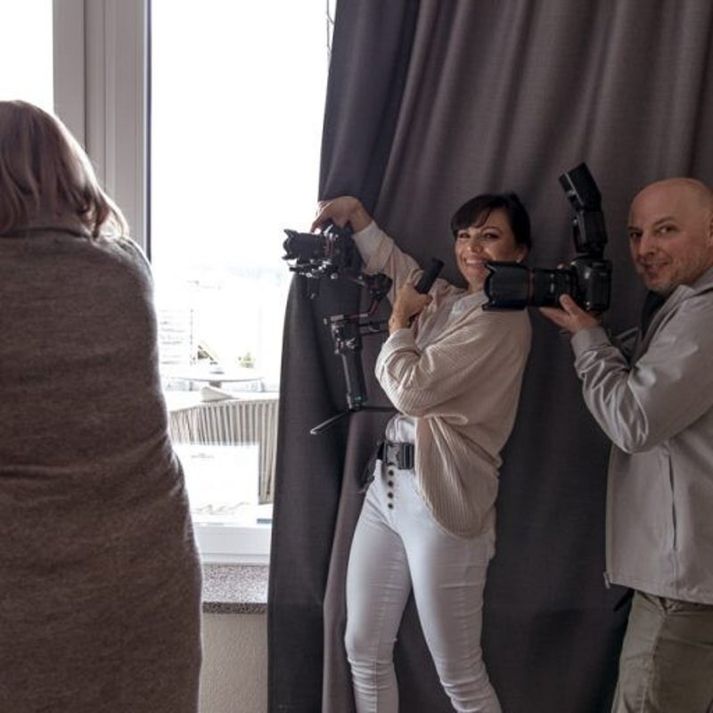 Behind the Scenes bei einer Hochzeitsreportage