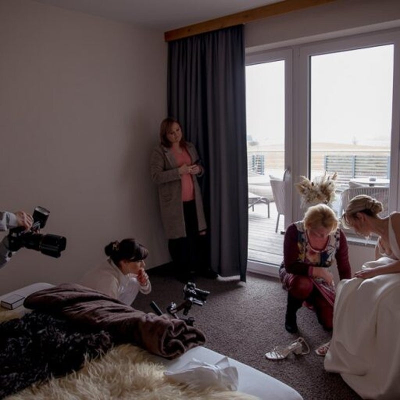Behind the Scenes bei einer Hochzeitsreportage